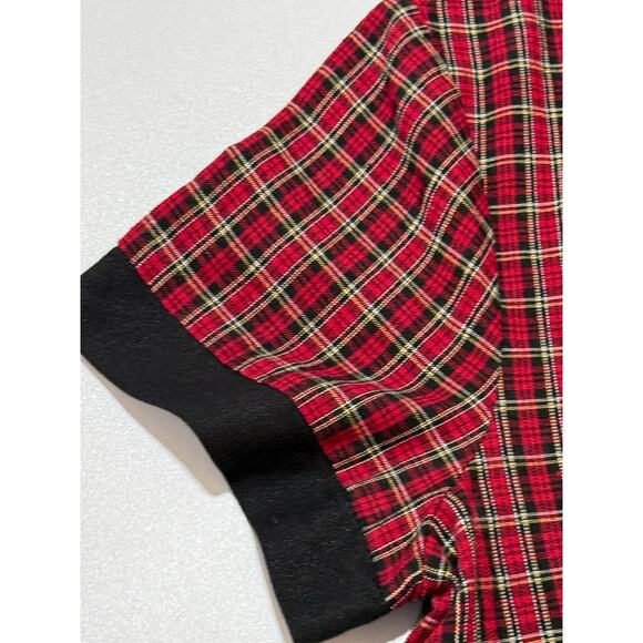 Amy Byer California Dress Red Black & Plaid with Black Trim Girls Size 16 (09) - Picture 5 of 9